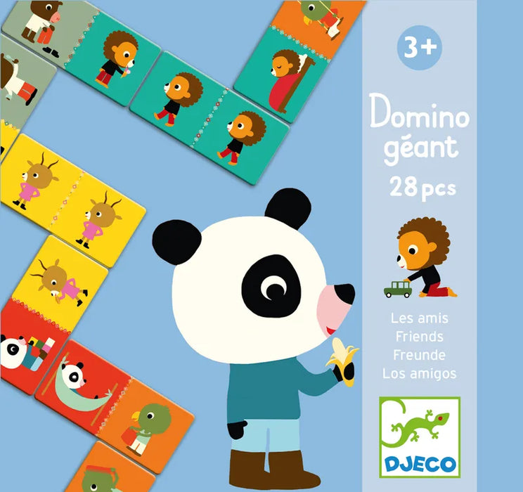 Djeco Domino Giant Friends