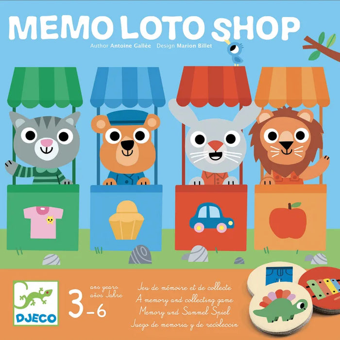 Djeco Memo Shop Memory