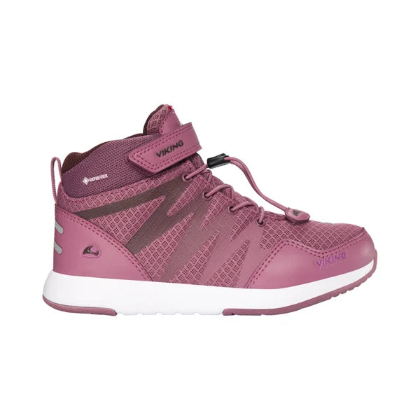 Viking Sneakers Bislett II Mid GTX Dark Pink/Violet