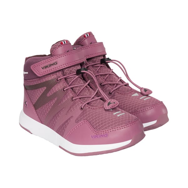 Viking Sneakers Bislett II Mid GTX Dark Pink/Violet