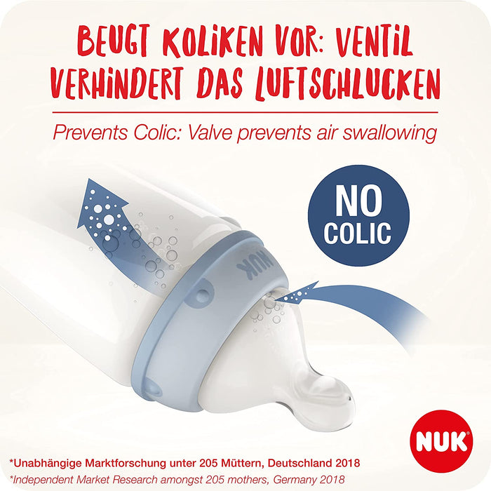 NUK Startpaket First Choice + Perfekt starttemperatur Control neutral