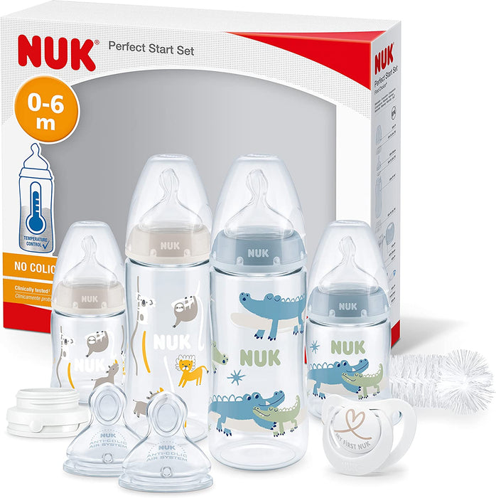 NUK Startpaket First Choice + Perfekt starttemperatur Control neutral