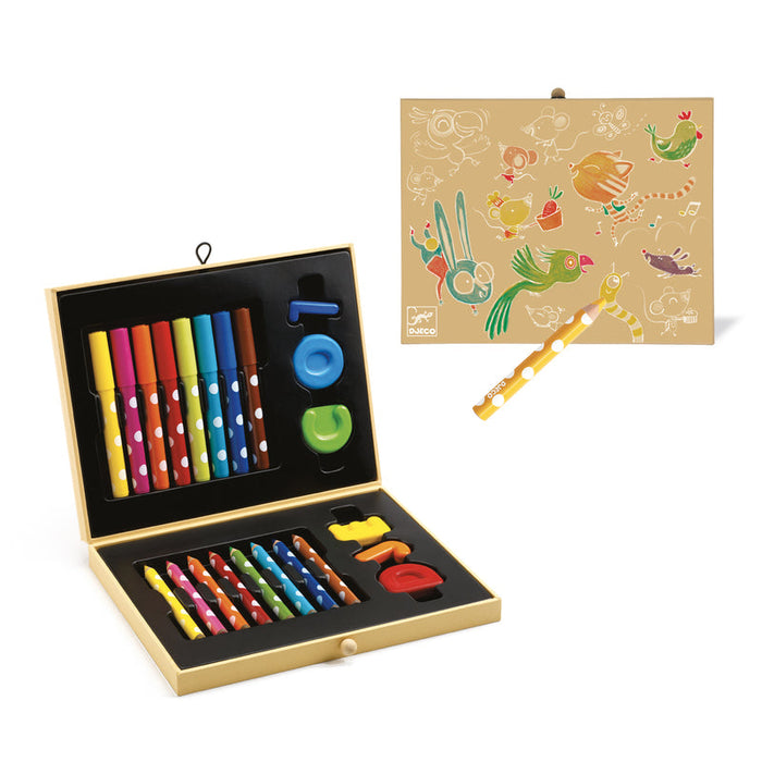 Djeco Box Of Colours For Toddlers