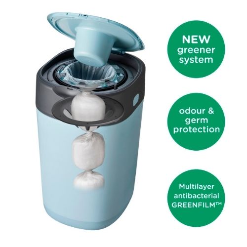 Tommee Tippee Sangenic Twist & Click Blöjhink, Blå