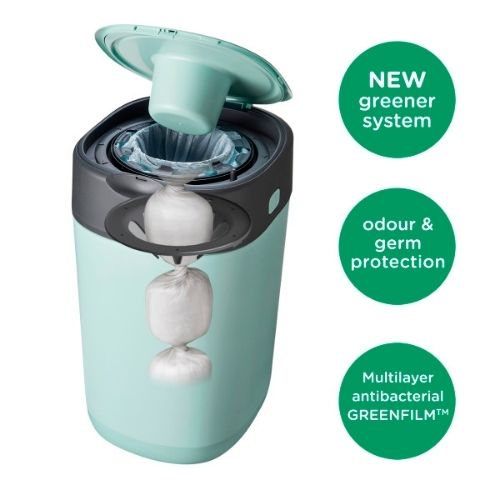 Tommee Tippee Sangenic Twist & Click Blöjhink, Grön