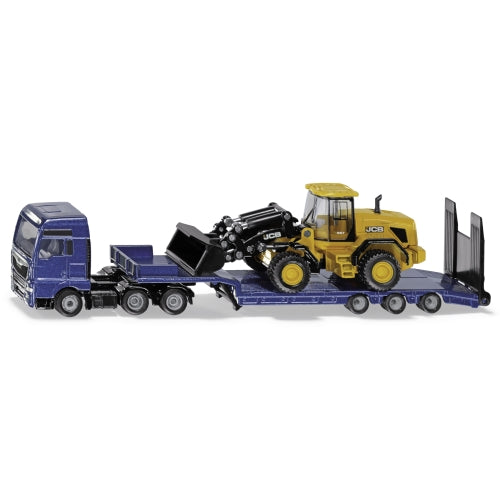 Siku Man Lastbil Med JCB Lastare 1:87