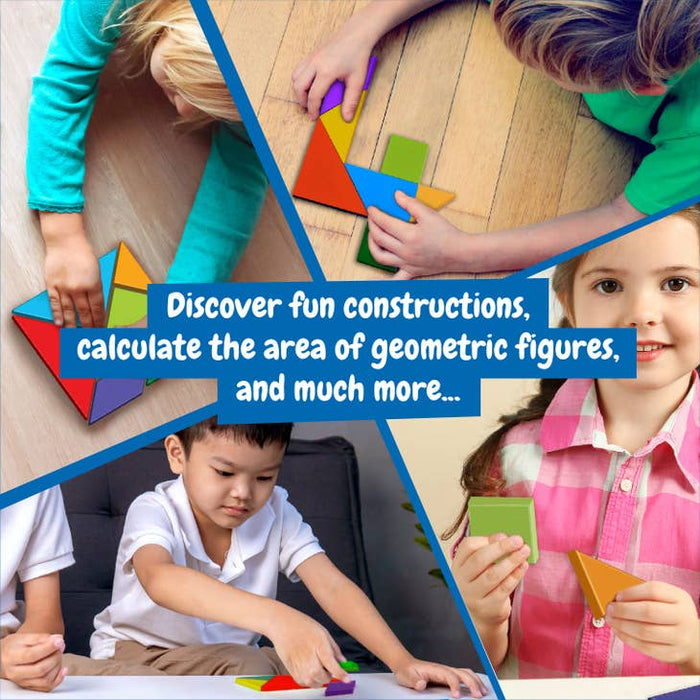 Science4you- Tangram Geometri Pedagogiskt Pyssel