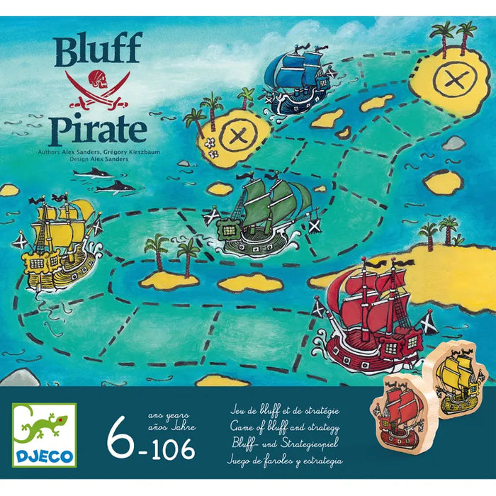 Djeco Bluff Pirate Spel