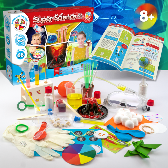 Science4you Super Science kit 6 i 1 Experimentkit