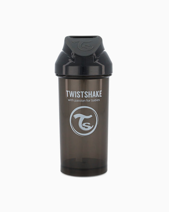 Twistshake Sugrörsmugg 360ml Svart