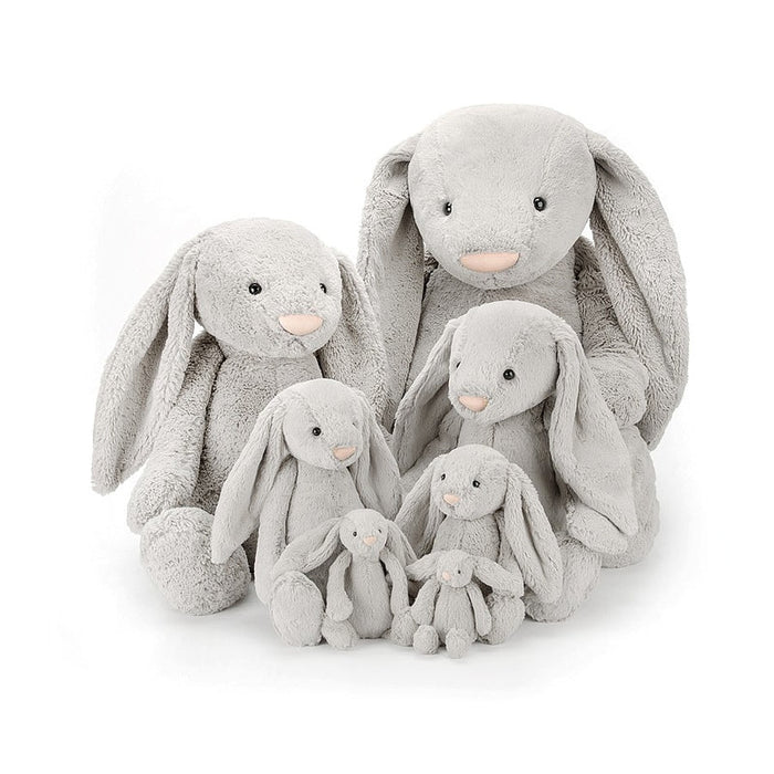 Jellycat Bashful Silver Bunny Little (Liten)