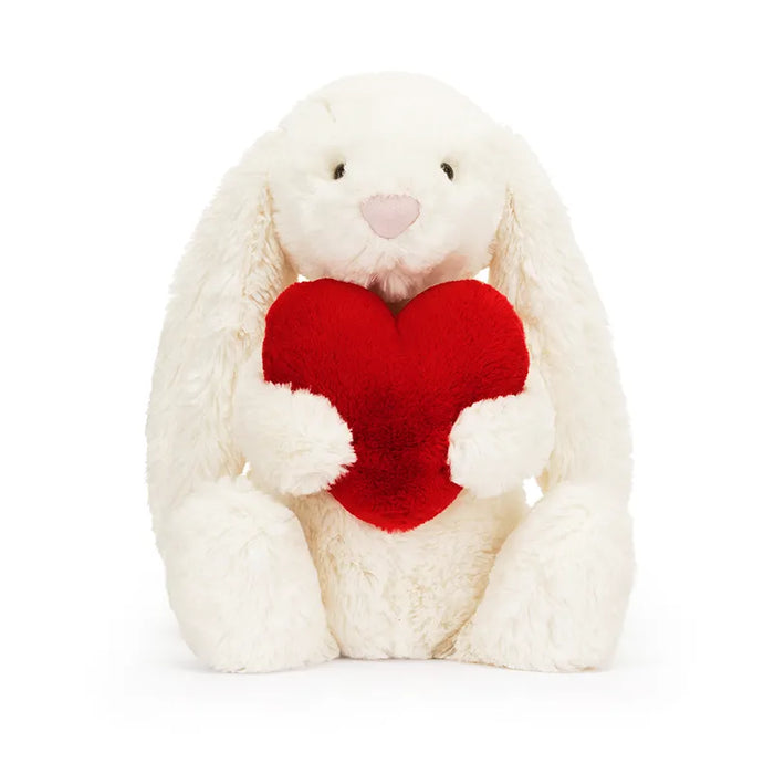 Jellycat Bashful Bashful Red Love Heart Bunny Medium