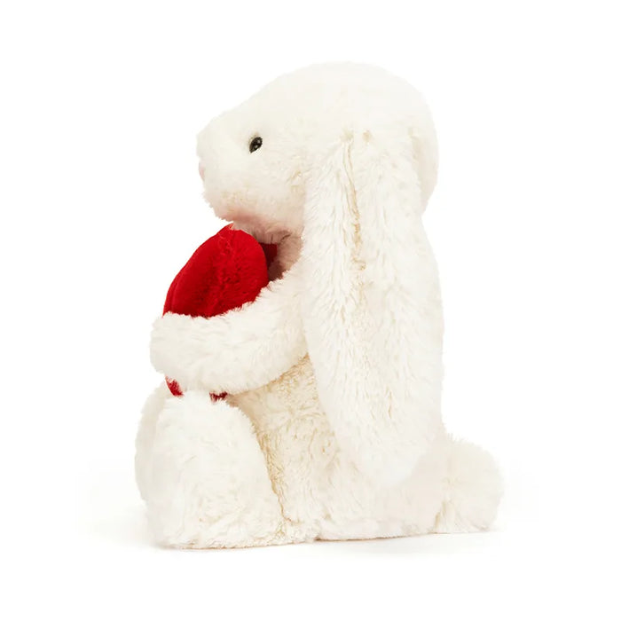 Jellycat Bashful Bashful Red Love Heart Bunny Medium