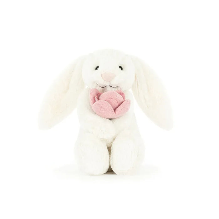 Jellycat Bashful Bashful Bunny With Peony Liten