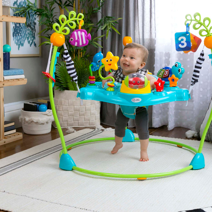 Baby Einstein Hoppgunga och Aktivitetsbord 2-i-1  - Ljud och Ljus