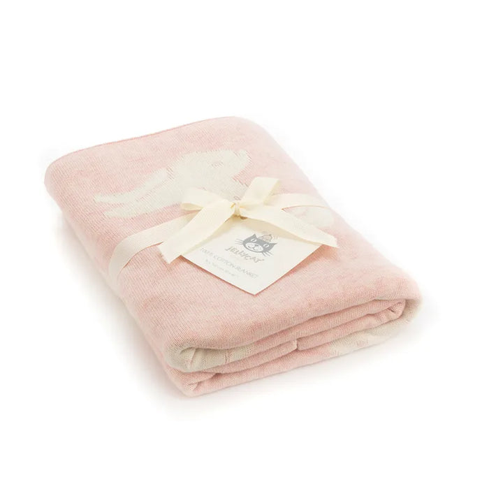 Jellycat Bashful Pink Bunny Filt