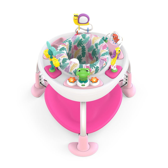 Bright Starts Bounce Baby 2-in-1 Aktivitetsbord Rosa