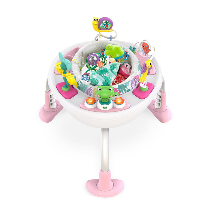 Bright Starts Bounce Baby 2-in-1 Aktivitetsbord Rosa