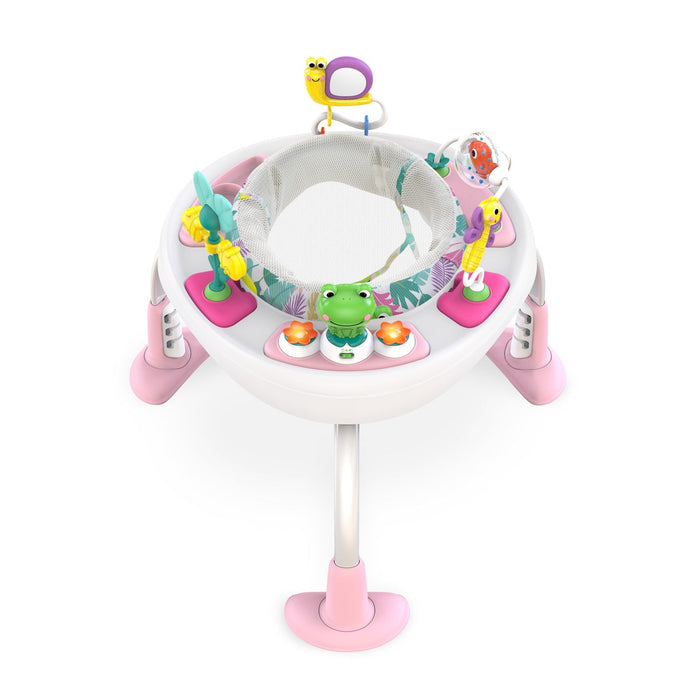 Bright Starts Bounce Baby 2-in-1 Aktivitetsbord Rosa