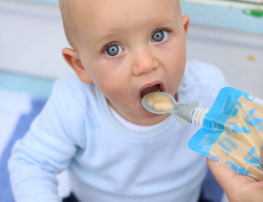 CherubBaby Skedar till matpåsar/klämmisar 2-pack