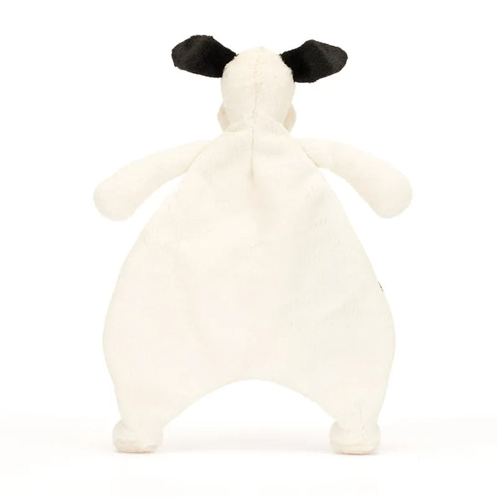 Jellycat Snuttefilt Bashful Black & Cream Puppy Comforter