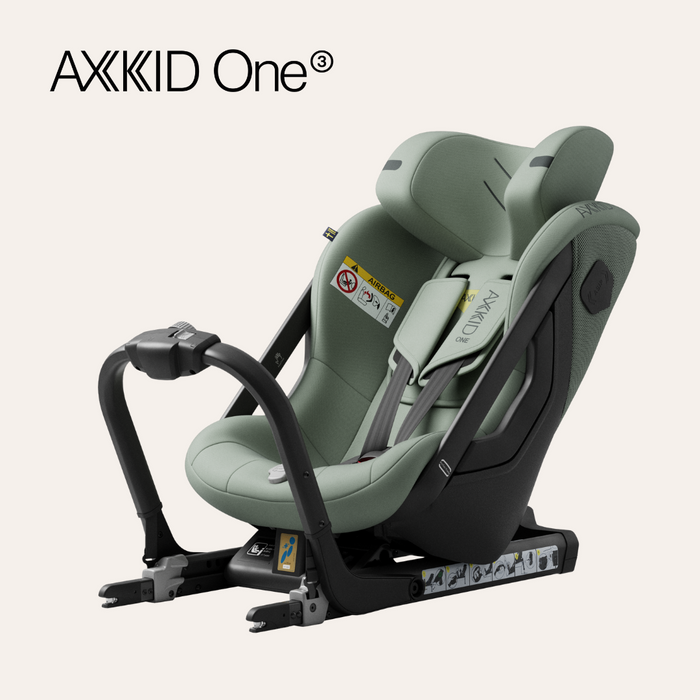 Axkid One 3 Bilbarnstol Nordic Bloom Green