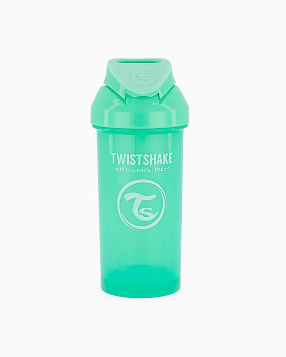 Twistshake Sugrörsmugg 360ml Grön