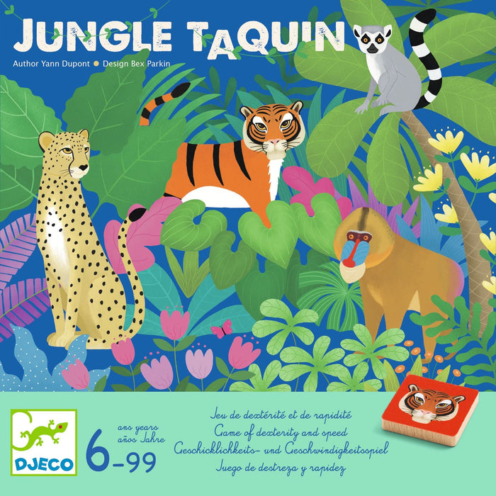 Djeco Jungle Taquin Spel Djur 6+