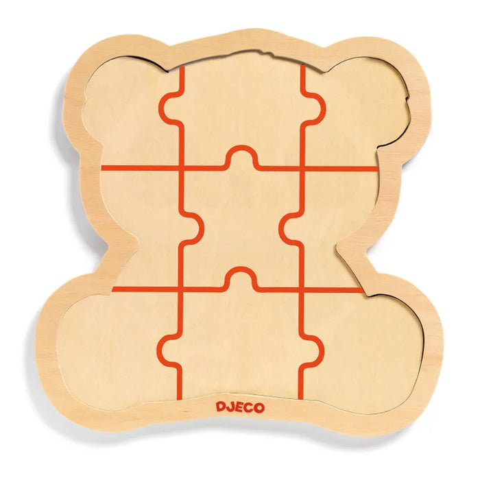 Djeco Pussel Puzzlo Panda 16 pcs