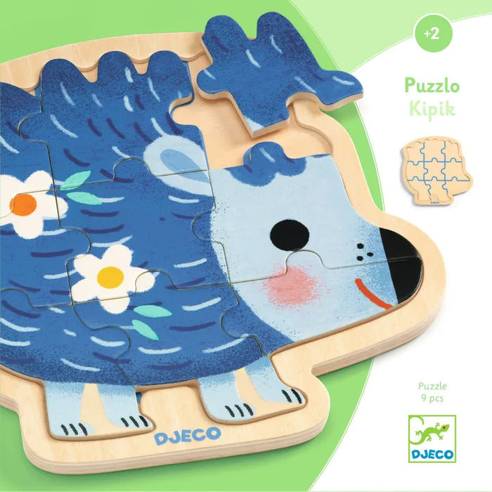 Djeco Pussel Puzzlo Kipic 9 pcs