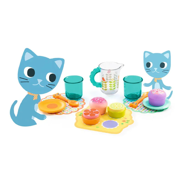 Djeco Lekset Servis Kittens Snack FSC 100%