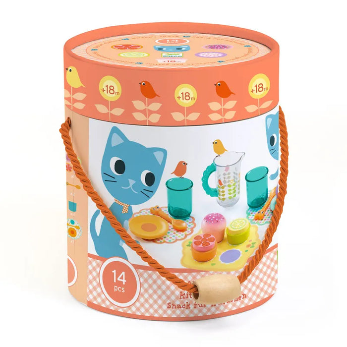 Djeco Lekset Servis Kittens Snack FSC 100%