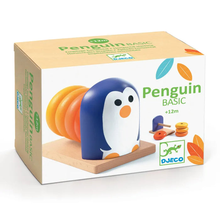 Djeco Stapelleksak Penguin Basic