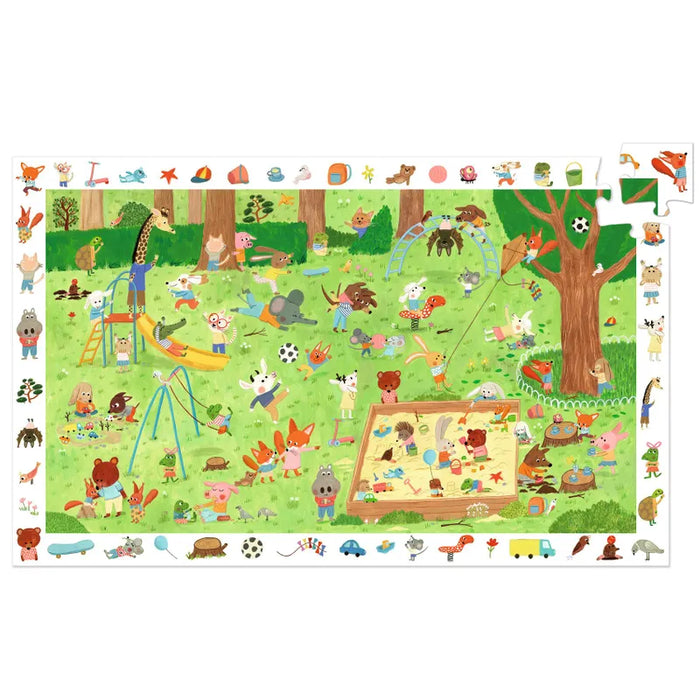 Djeco Observationspussel Little Friends' Garden 35 pcs - FSC MIX