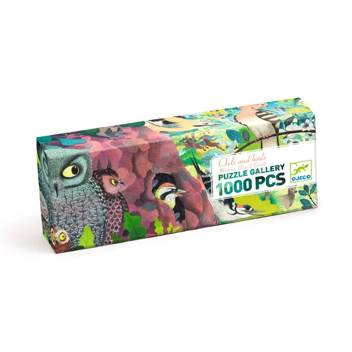 Djeco Galleripussel Owls and Birds 1000 pcs  FSC MIX