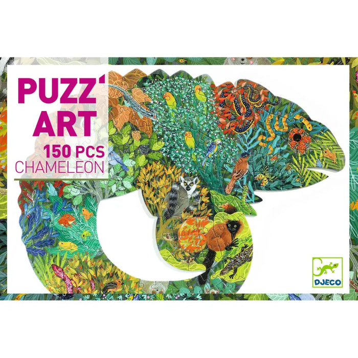 Djeco Konstpussel Puzz´Art Chameleon 150 pcs 6+