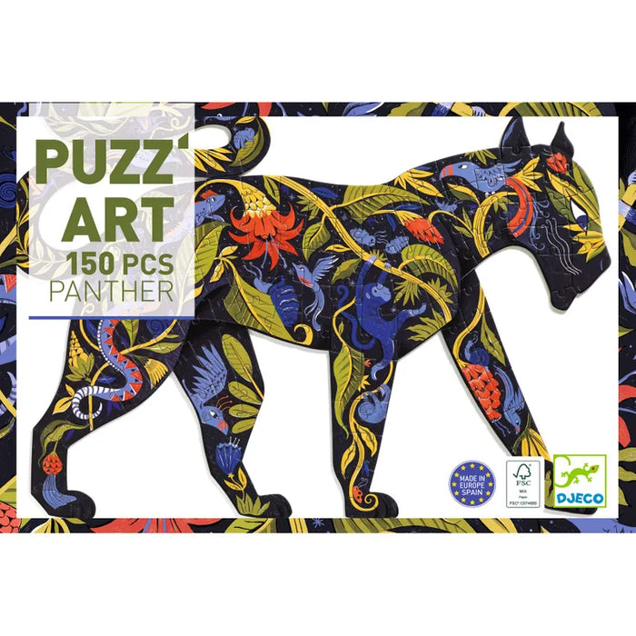 Djeco Konstpussel Puzz'Art Panther, 150 pcs FSC 6+