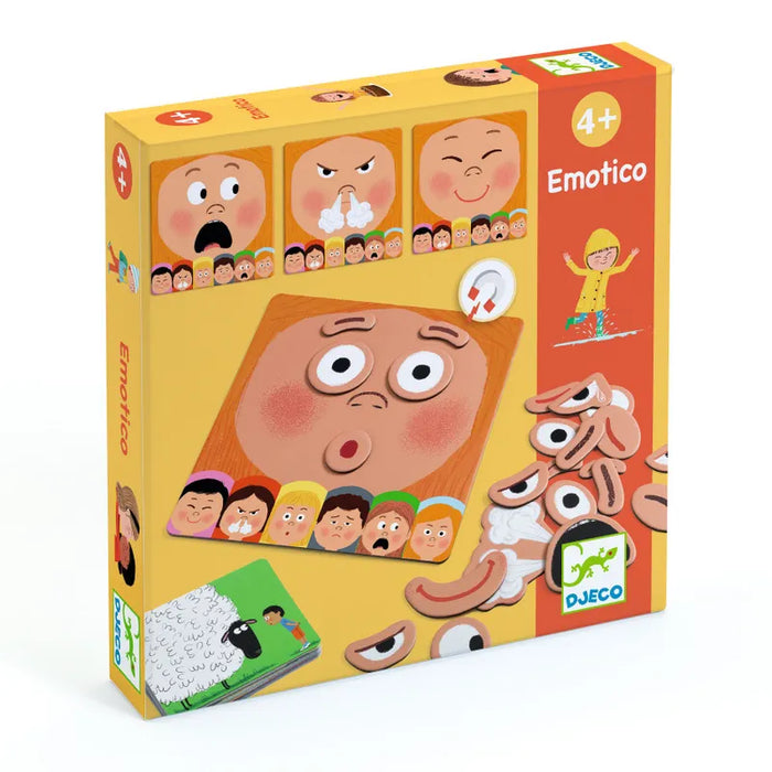 Djeco Pedagogiskt Spel Emotico 4+