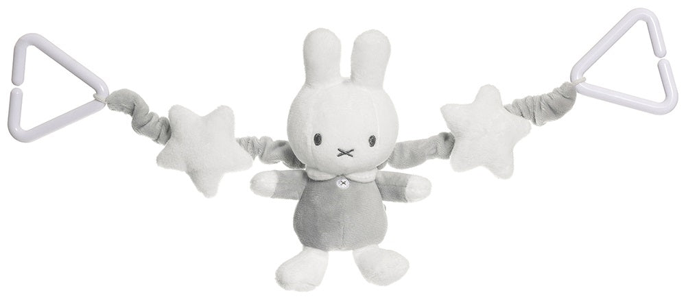 Teddykompaniet Vagnhänge Miffy Grå