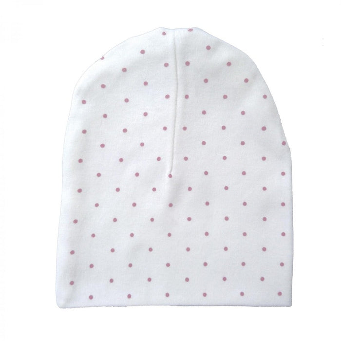 Summerville Mössa Eko vit/rosa Dotty 0-3m