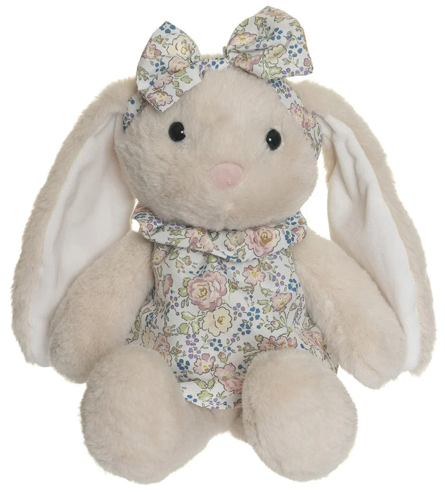 Teddykompaniet Silkeslen Kanin Daisy Creme 33cm