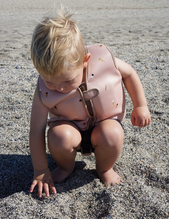 Filibabba Mönstrad Badväst 1-2 år Cool Summer