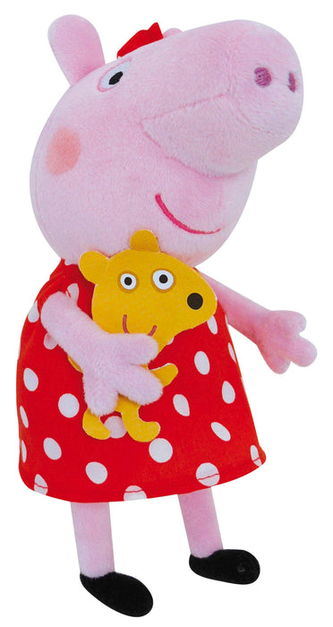 Peppa Pig Greta Gris Gosedjur i Klänning med Prickar 20cm