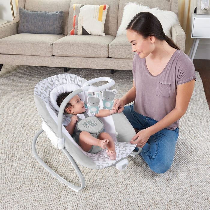 Ingenuity SimpleComfort™ Compact Soothing Swing & Rocker™ - Raylan™ Babygunga