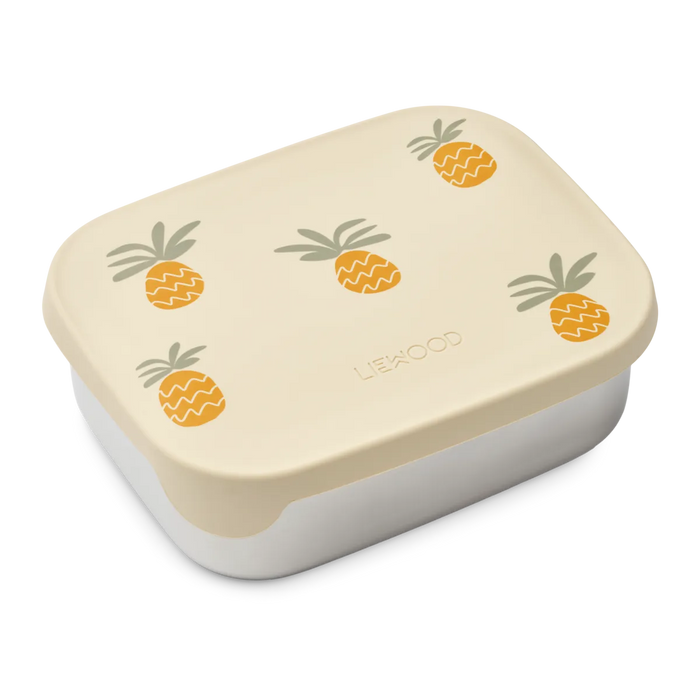 Liewood Arthur Lunchbox Pinapples/ Cloud Cream