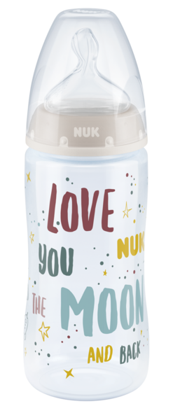 NUK First Choice+ Nappflaska 300 ml Family Love