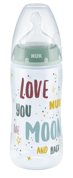 NUK First Choice+ Nappflaska 300 ml Family Love