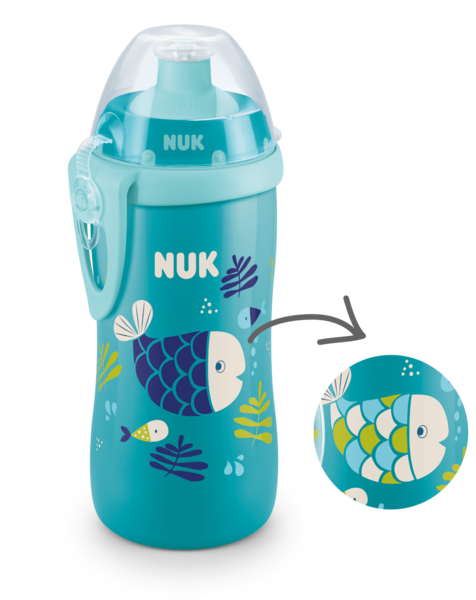 Nuk Junior Sportflaska Chameleon Mixade Färger