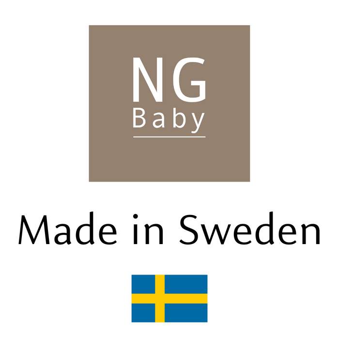 NG Baby Spjälskydd 120x60x25 Spjälsäng Mood Spets Grön