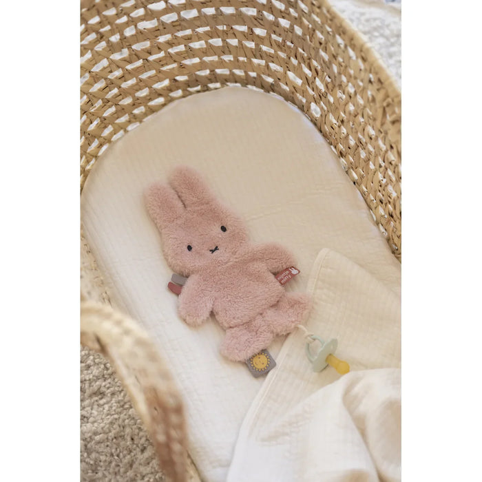 Miffy Snuttefilt Napphållare Fluffy Pink